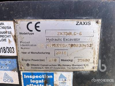 HITACHI ZX350LC-6 - Bager gusjeničar: slika HITACHI ZX350LC-6 - Bager gusjeničar HITACHI ZX350LC-6 - Bager gusjeničar: slika HITACHI ZX350LC-6 - Bager gusjeničar