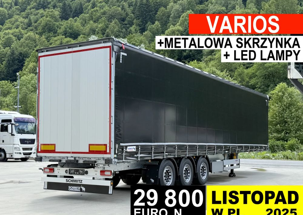 Schmitz Cargobull VARIOS + SKRZYNKA - Poluprikolica s ceradom: slika Schmitz Cargobull VARIOS + SKRZYNKA - Poluprikolica s ceradom Schmitz Cargobull VARIOS + SKRZYNKA - Poluprikolica s ceradom: slika Schmitz Cargobull VARIOS + SKRZYNKA - Poluprikolica s ceradom