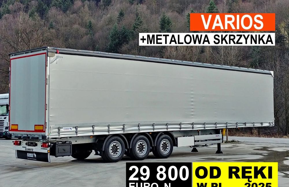 Schmitz Cargobull VARIOS + SKRZYNKA - Poluprikolica s ceradom: slika Schmitz Cargobull VARIOS + SKRZYNKA - Poluprikolica s ceradom Schmitz Cargobull VARIOS + SKRZYNKA - Poluprikolica s ceradom: slika Schmitz Cargobull VARIOS + SKRZYNKA - Poluprikolica s ceradom