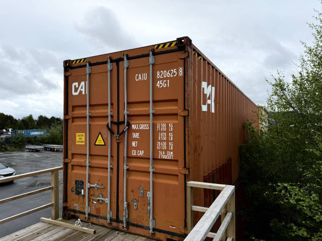 Annet 40' High Cube Container 76,4 m³ - Brodski kontejner: slika Annet 40' High Cube Container 76,4 m³ - Brodski kontejner Annet 40' High Cube Container 76,4 m³ - Brodski kontejner: slika Annet 40' High Cube Container 76,4 m³ - Brodski kontejner