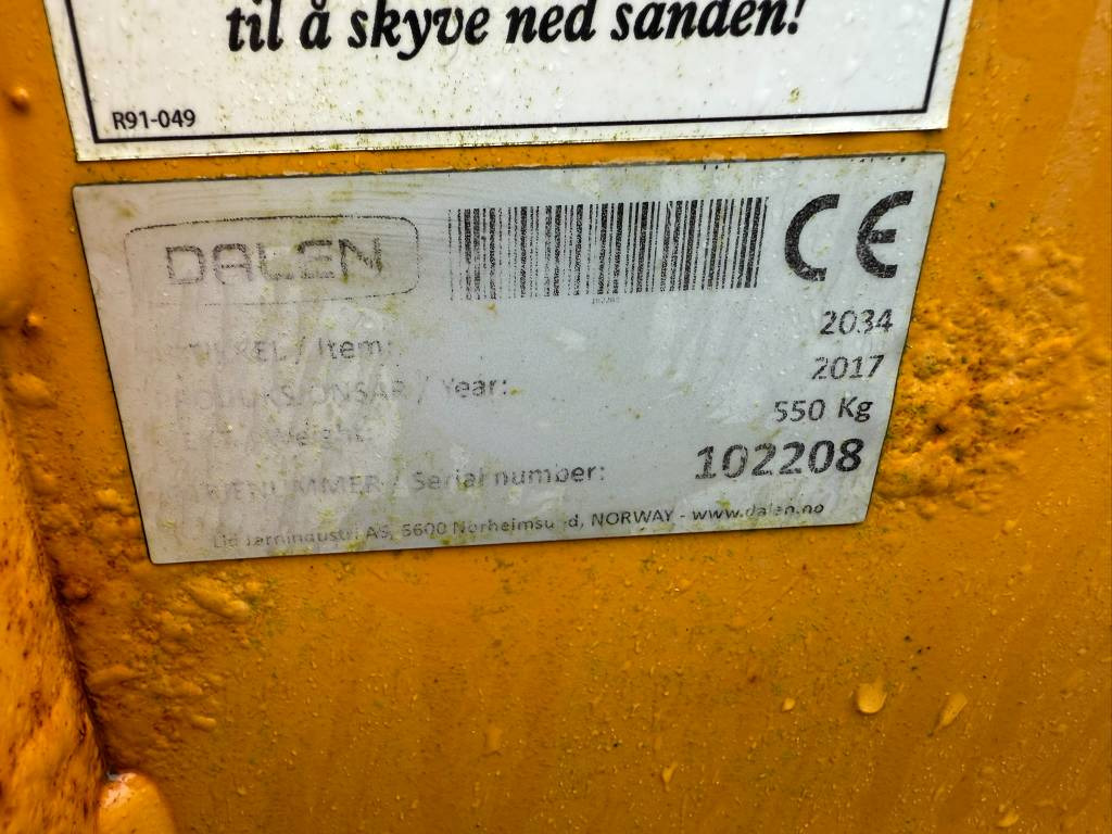 Posipač pijeska/ Soli Dalen 2034 Spreder: slika Posipač pijeska/ Soli Dalen 2034 Spreder