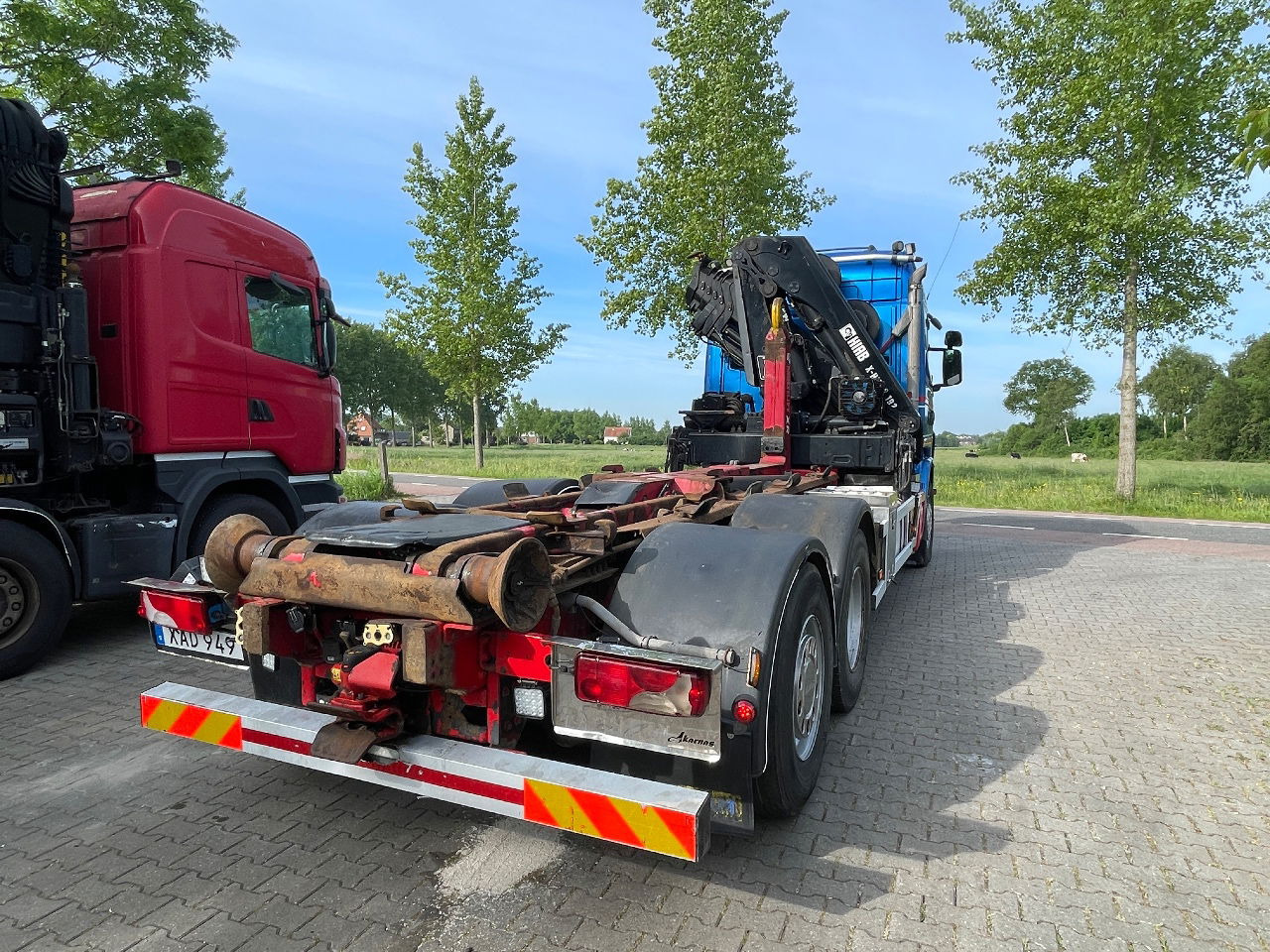 Scania R480 - Transporter kontejnera/ Kamion s izmjenjivim sanducima, Kamion s kranom: slika Scania R480 - Transporter kontejnera/ Kamion s izmjenjivim sanducima, Kamion s kranom Scania R480 - Transporter kontejnera/ Kamion s izmjenjivim sanducima, Kamion s kranom: slika Scania R480 - Transporter kontejnera/ Kamion s izmjenjivim sanducima, Kamion s kranom