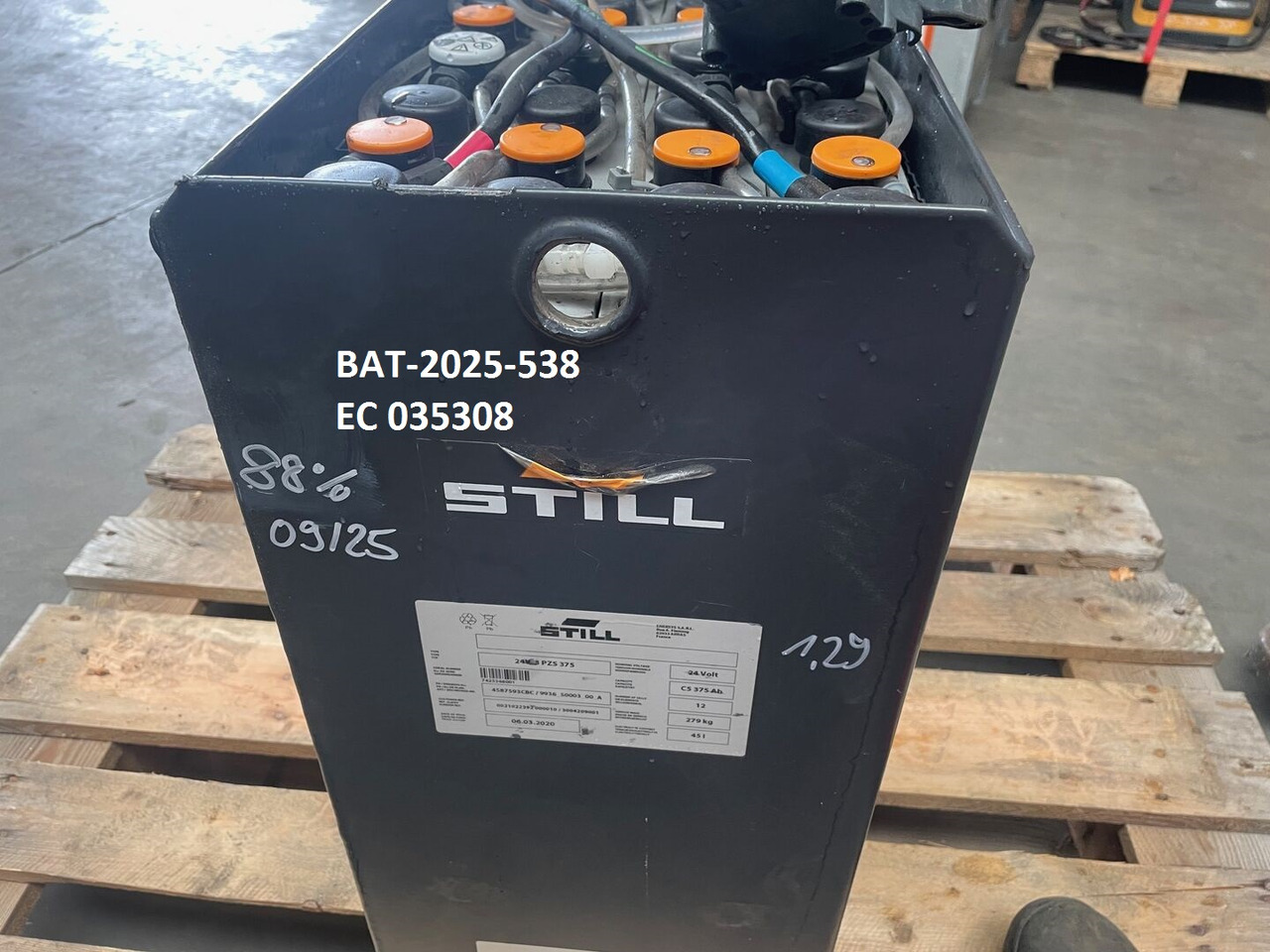 Hawker 24 Volt I 3 PZS 375 - Akumulator za Oprema za rukovanje materijalima: slika Hawker 24 Volt I 3 PZS 375 - Akumulator za Oprema za rukovanje materijalima Hawker 24 Volt I 3 PZS 375 - Akumulator za Oprema za rukovanje materijalima: slika Hawker 24 Volt I 3 PZS 375 - Akumulator za Oprema za rukovanje materijalima