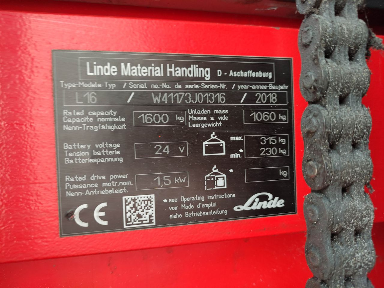 Linde L16-1173 (LACK NEU) - Slagač stoga: slika Linde L16-1173 (LACK NEU) - Slagač stoga Linde L16-1173 (LACK NEU) - Slagač stoga: slika Linde L16-1173 (LACK NEU) - Slagač stoga