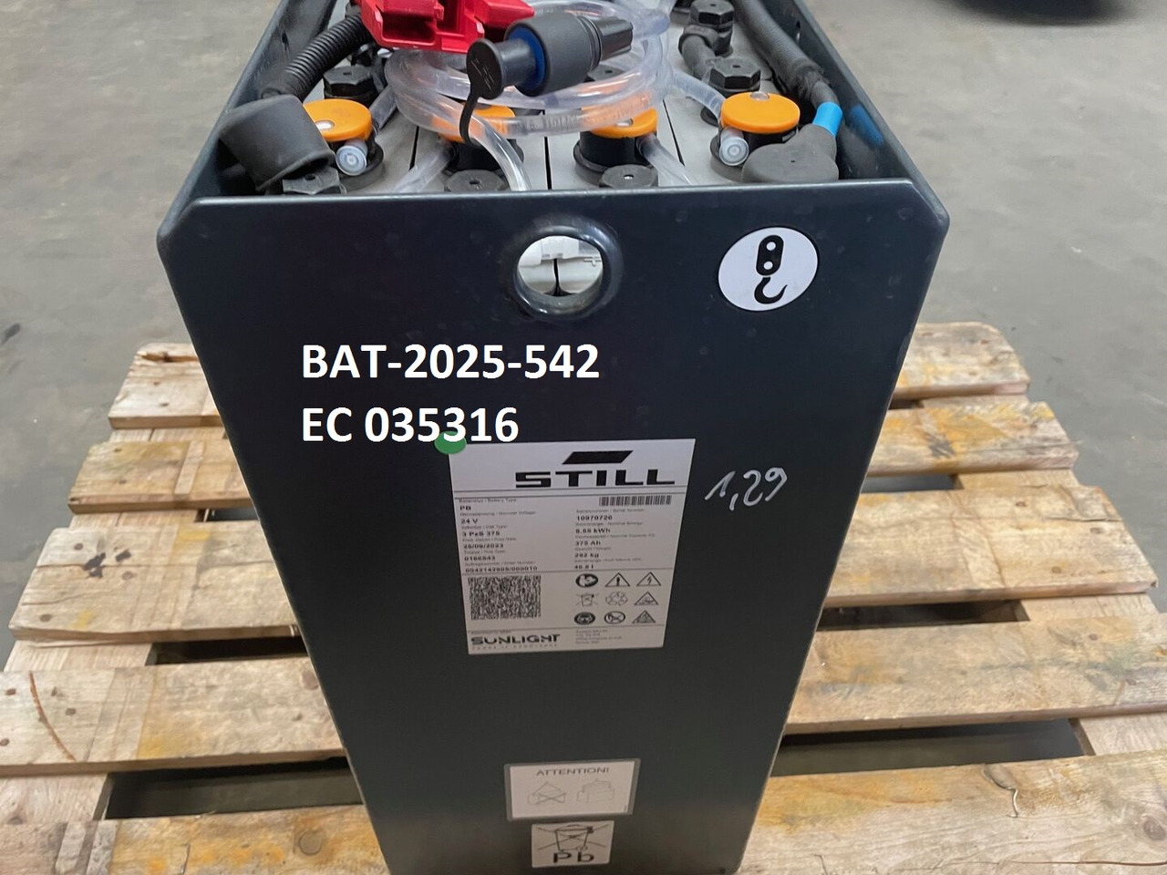 Sunlight I 24 Volt I 3 PzS 375 - Akumulator za Oprema za rukovanje materijalima: slika Sunlight I 24 Volt I 3 PzS 375 - Akumulator za Oprema za rukovanje materijalima Sunlight I 24 Volt I 3 PzS 375 - Akumulator za Oprema za rukovanje materijalima: slika Sunlight I 24 Volt I 3 PzS 375 - Akumulator za Oprema za rukovanje materijalima