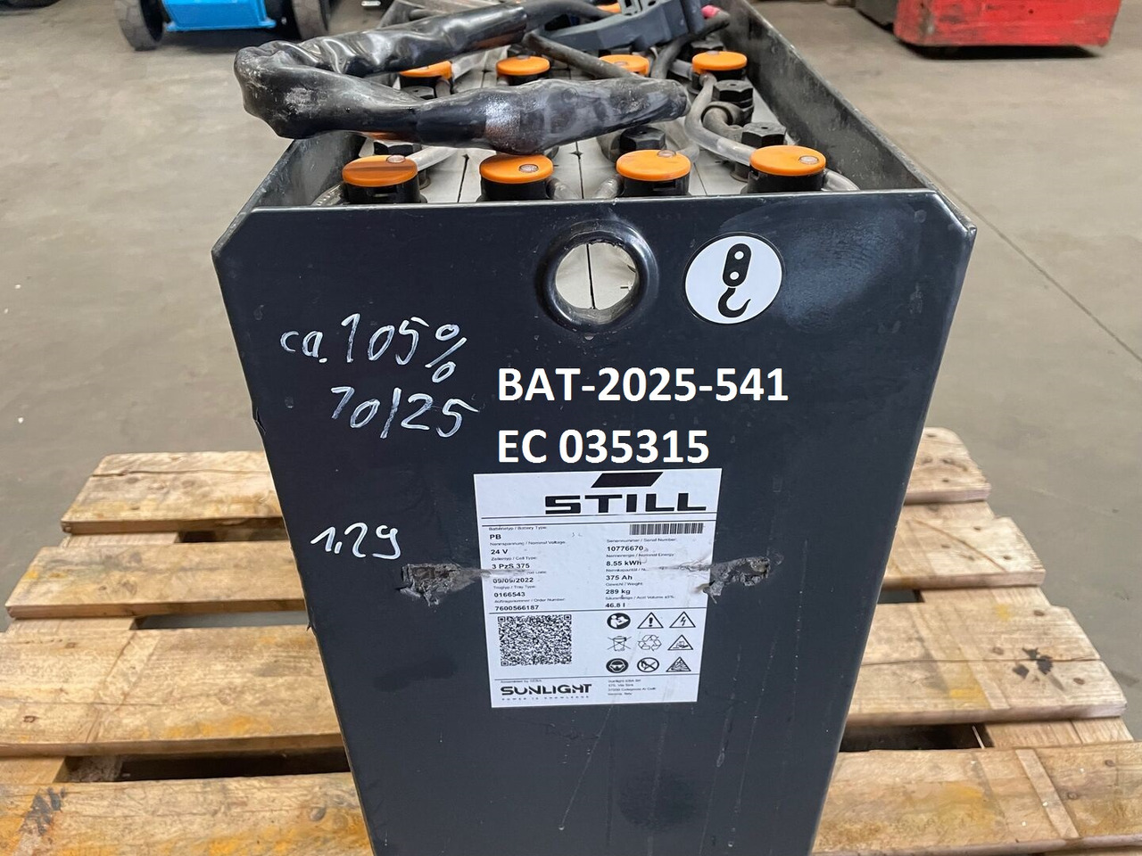 Sunlight I 24 Volt I 3 PzS 375 - Akumulator za Oprema za rukovanje materijalima: slika Sunlight I 24 Volt I 3 PzS 375 - Akumulator za Oprema za rukovanje materijalima Sunlight I 24 Volt I 3 PzS 375 - Akumulator za Oprema za rukovanje materijalima: slika Sunlight I 24 Volt I 3 PzS 375 - Akumulator za Oprema za rukovanje materijalima