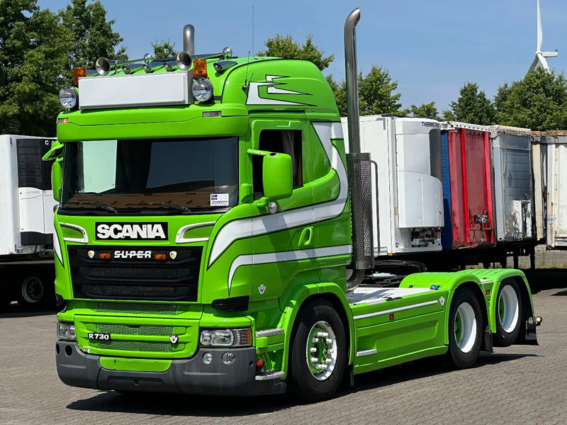 Scania R730 V8 6x2 Boogie Retarder Full Air *Special Interior* - Tegljač: slika Scania R730 V8 6x2 Boogie Retarder Full Air *Special Interior* - Tegljač Scania R730 V8 6x2 Boogie Retarder Full Air *Special Interior* - Tegljač: slika Scania R730 V8 6x2 Boogie Retarder Full Air *Special Interior* - Tegljač