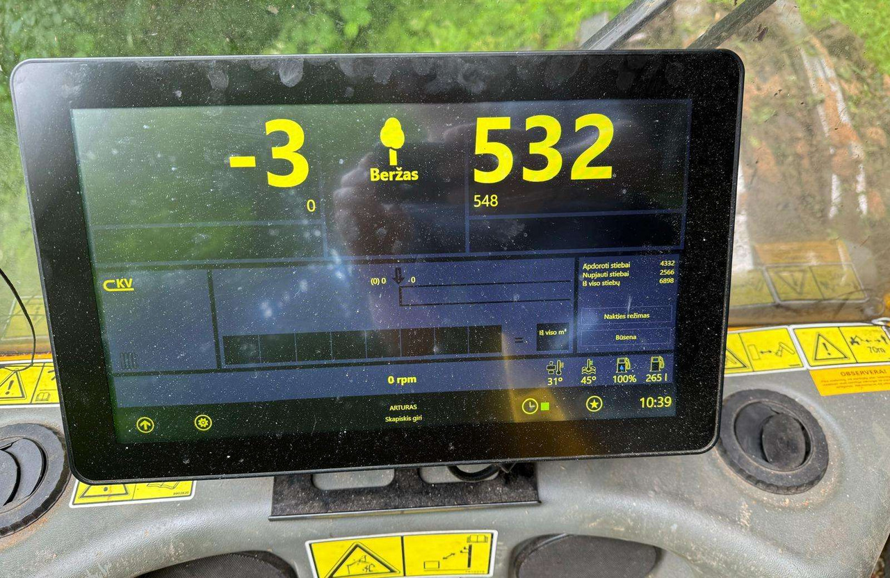 Kombajn za šumarstvo Eco Log 580E: slika Kombajn za šumarstvo Eco Log 580E