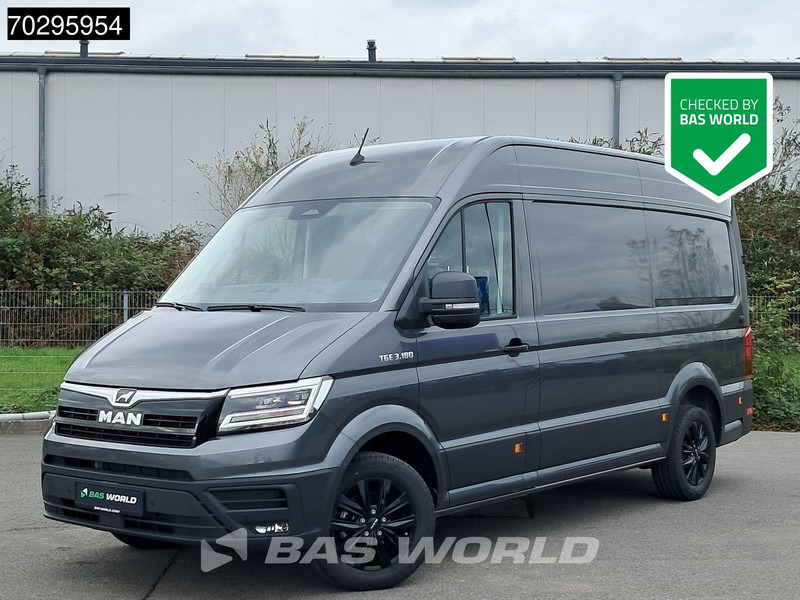 MAN TGE 3.180 Neu! Automatik 2025-Modell 180PS L3H3 LED ACC Navi AHK Kamera Parkensensoren Euro6 L2H2 A/C Towbar - Furgon: slika MAN TGE 3.180 Neu! Automatik 2025-Modell 180PS L3H3 LED ACC Navi AHK Kamera Parkensensoren Euro6 L2H2 A/C Towbar - Furgon MAN TGE 3.180 Neu! Automatik 2025-Modell 180PS L3H3 LED ACC Navi AHK Kamera Parkensensoren Euro6 L2H2 A/C Towbar - Furgon: slika MAN TGE 3.180 Neu! Automatik 2025-Modell 180PS L3H3 LED ACC Navi AHK Kamera Parkensensoren Euro6 L2H2 A/C Towbar - Furgon