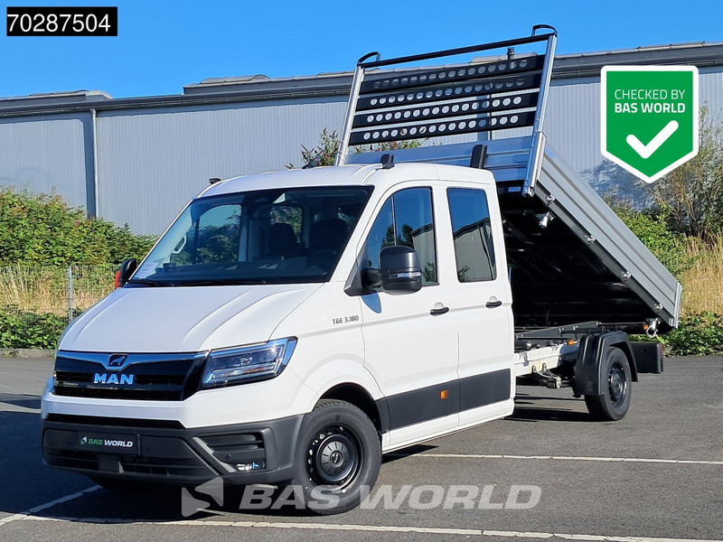 MAN TGE 3.180 Neu! Dreiseitenkipper Automatik 2025 Facelift 180PS AHK LED Klima Tempomat Navi ACC Euro6 Kieper 3m3 A/C Towbar Cruise control - Mali kamion kiper: slika MAN TGE 3.180 Neu! Dreiseitenkipper Automatik 2025 Facelift 180PS AHK LED Klima Tempomat Navi ACC Euro6 Kieper 3m3 A/C Towbar Cruise control - Mali kamion kiper MAN TGE 3.180 Neu! Dreiseitenkipper Automatik 2025 Facelift 180PS AHK LED Klima Tempomat Navi ACC Euro6 Kieper 3m3 A/C Towbar Cruise control - Mali kamion kiper: slika MAN TGE 3.180 Neu! Dreiseitenkipper Automatik 2025 Facelift 180PS AHK LED Klima Tempomat Navi ACC Euro6 Kieper 3m3 A/C Towbar Cruise control - Mali kamion kiper