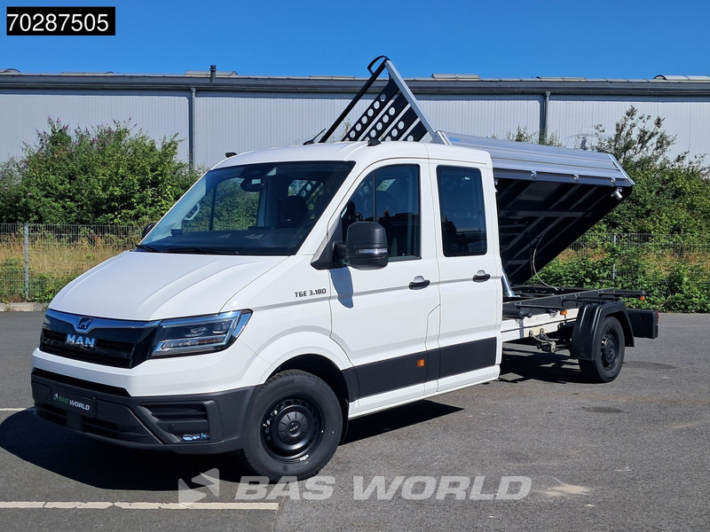 MAN TGE 3.180 Neu! Dreiseitenkipper Automatik 2025 Facelift 180PS AHK LED Klima Tempomat Navi ACC Euro6 Kieper 3m3 A/C Towbar Cruise control - Mali kamion kiper: slika MAN TGE 3.180 Neu! Dreiseitenkipper Automatik 2025 Facelift 180PS AHK LED Klima Tempomat Navi ACC Euro6 Kieper 3m3 A/C Towbar Cruise control - Mali kamion kiper MAN TGE 3.180 Neu! Dreiseitenkipper Automatik 2025 Facelift 180PS AHK LED Klima Tempomat Navi ACC Euro6 Kieper 3m3 A/C Towbar Cruise control - Mali kamion kiper: slika MAN TGE 3.180 Neu! Dreiseitenkipper Automatik 2025 Facelift 180PS AHK LED Klima Tempomat Navi ACC Euro6 Kieper 3m3 A/C Towbar Cruise control - Mali kamion kiper