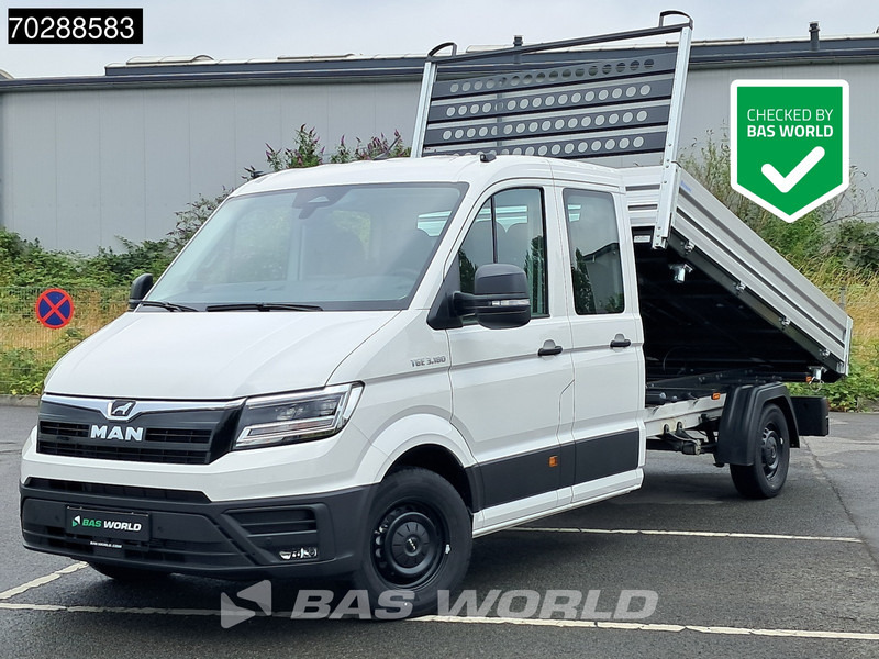 MAN TGE 3.180 Neu! Dreiseitenkipper Automatik 2025 Facelift 180PS AHK LED Klima Tempomat Navi ACC Euro6 Kieper 3m3 - Mali kamion kiper: slika MAN TGE 3.180 Neu! Dreiseitenkipper Automatik 2025 Facelift 180PS AHK LED Klima Tempomat Navi ACC Euro6 Kieper 3m3 - Mali kamion kiper MAN TGE 3.180 Neu! Dreiseitenkipper Automatik 2025 Facelift 180PS AHK LED Klima Tempomat Navi ACC Euro6 Kieper 3m3 - Mali kamion kiper: slika MAN TGE 3.180 Neu! Dreiseitenkipper Automatik 2025 Facelift 180PS AHK LED Klima Tempomat Navi ACC Euro6 Kieper 3m3 - Mali kamion kiper