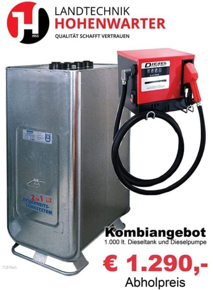 PE Combi 1000 L Hof Tankstelle (15796) - Spremnik: slika PE Combi 1000 L Hof Tankstelle (15796) - Spremnik PE Combi 1000 L Hof Tankstelle (15796) - Spremnik: slika PE Combi 1000 L Hof Tankstelle (15796) - Spremnik