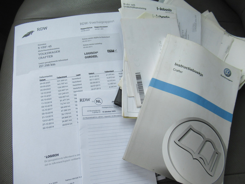 Mali kamion kiper Volkswagen Crafter 32 2.5TDI 80KW Veegvuilkipper - Tipper: slika Mali kamion kiper Volkswagen Crafter 32 2.5TDI 80KW Veegvuilkipper - Tipper