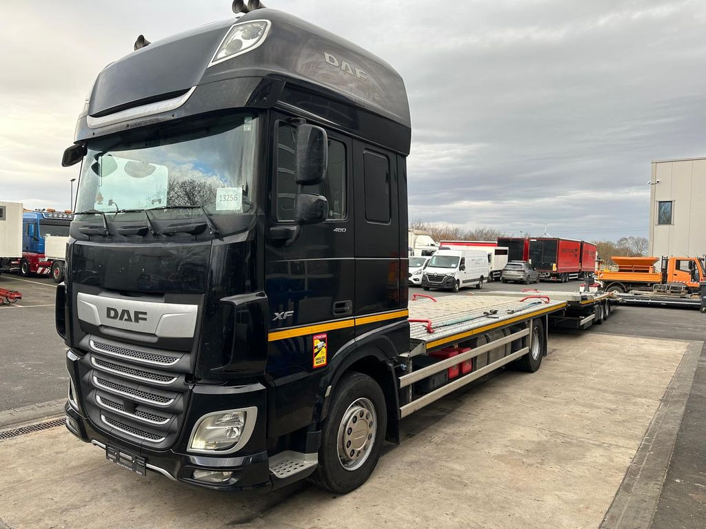 DAF 480FA*Flachzug*Aufstellbühne*VDI2700*Top! - Autotransporter: slika DAF 480FA*Flachzug*Aufstellbühne*VDI2700*Top! - Autotransporter DAF 480FA*Flachzug*Aufstellbühne*VDI2700*Top! - Autotransporter: slika DAF 480FA*Flachzug*Aufstellbühne*VDI2700*Top! - Autotransporter