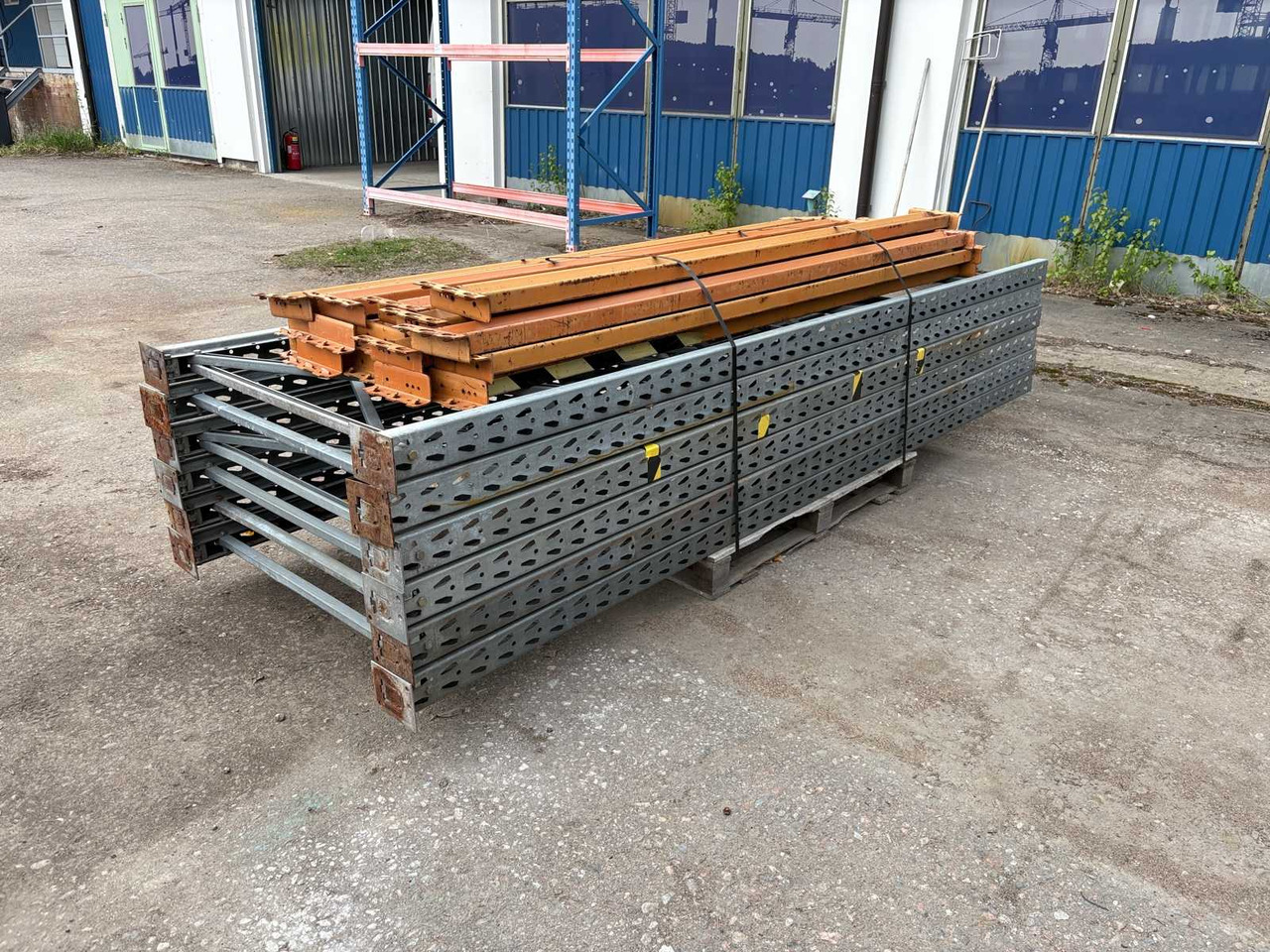 Pallet racking, 5 bays - Skladišni regal: slika Pallet racking, 5 bays - Skladišni regal Pallet racking, 5 bays - Skladišni regal: slika Pallet racking, 5 bays - Skladišni regal