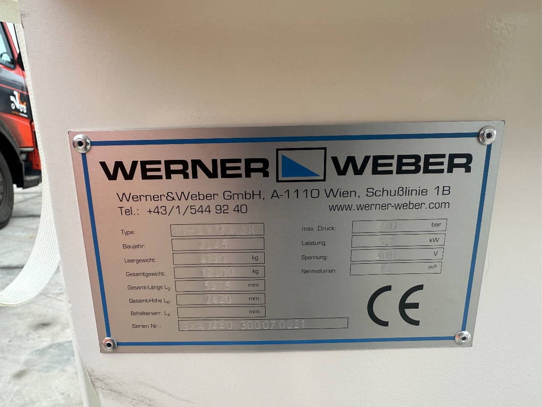 Werner & Weber Natvuil 12 m3 - Karoserija za kamione za smeće: slika Werner & Weber Natvuil 12 m3 - Karoserija za kamione za smeće Werner & Weber Natvuil 12 m3 - Karoserija za kamione za smeće: slika Werner & Weber Natvuil 12 m3 - Karoserija za kamione za smeće