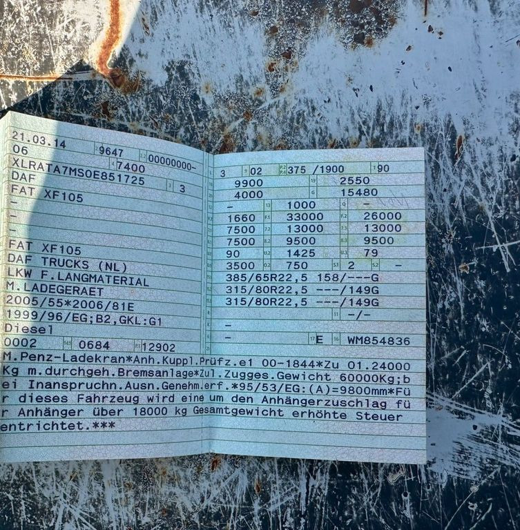 DAF 105.510 6X4 Kran Penz /Atlas Holz Crane DAF 105.510 6X4 Kran Penz /Atlas Holz Crane - Kamion šumar, Kamion s kranom: slika DAF 105.510 6X4 Kran Penz /Atlas Holz Crane DAF 105.510 6X4 Kran Penz /Atlas Holz Crane - Kamion šumar, Kamion s kranom DAF 105.510 6X4 Kran Penz /Atlas Holz Crane DAF 105.510 6X4 Kran Penz /Atlas Holz Crane - Kamion šumar, Kamion s kranom: slika DAF 105.510 6X4 Kran Penz /Atlas Holz Crane DAF 105.510 6X4 Kran Penz /Atlas Holz Crane - Kamion šumar, Kamion s kranom