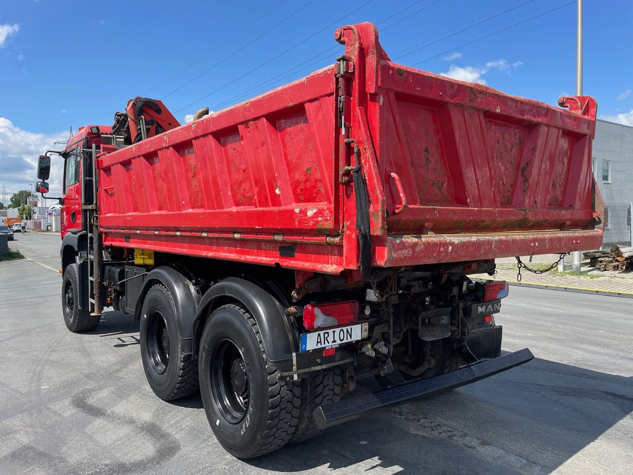 MAN TGA 26.360 6x6H Dreiseitenkipper/Kran/PALFINGER - Kiper, Kamion s kranom: slika MAN TGA 26.360 6x6H Dreiseitenkipper/Kran/PALFINGER - Kiper, Kamion s kranom MAN TGA 26.360 6x6H Dreiseitenkipper/Kran/PALFINGER - Kiper, Kamion s kranom: slika MAN TGA 26.360 6x6H Dreiseitenkipper/Kran/PALFINGER - Kiper, Kamion s kranom