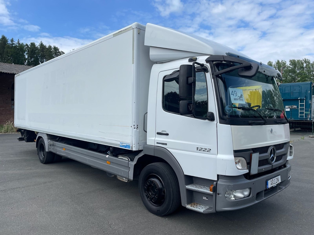 Mercedes-Benz Atego 2 1222 4x2 Koffer/LBW/DAUTEL/8,25m/AC/EU5 - Kamion sandučar: slika Mercedes-Benz Atego 2 1222 4x2 Koffer/LBW/DAUTEL/8,25m/AC/EU5 - Kamion sandučar Mercedes-Benz Atego 2 1222 4x2 Koffer/LBW/DAUTEL/8,25m/AC/EU5 - Kamion sandučar: slika Mercedes-Benz Atego 2 1222 4x2 Koffer/LBW/DAUTEL/8,25m/AC/EU5 - Kamion sandučar