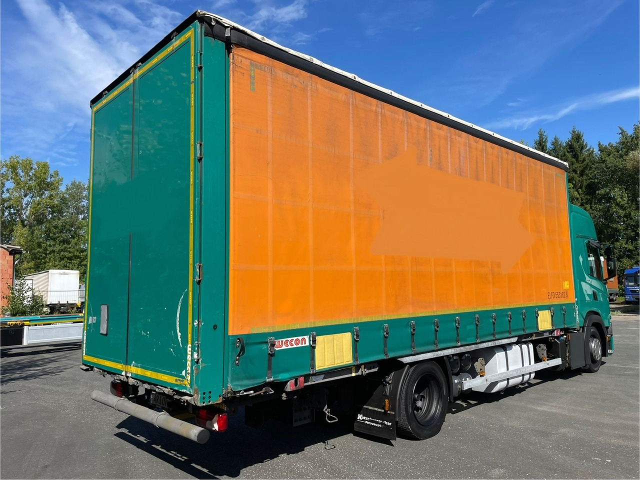 Scania G450 Pritsche+Plane/Wechsler/WECON/StandAC/EU6d - Kamion s ceradom: slika Scania G450 Pritsche+Plane/Wechsler/WECON/StandAC/EU6d - Kamion s ceradom Scania G450 Pritsche+Plane/Wechsler/WECON/StandAC/EU6d - Kamion s ceradom: slika Scania G450 Pritsche+Plane/Wechsler/WECON/StandAC/EU6d - Kamion s ceradom