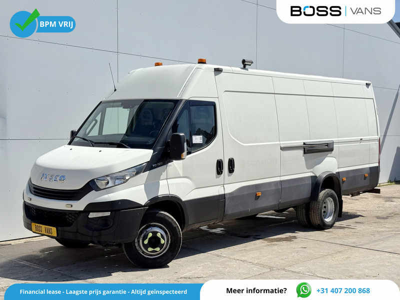 Furgon Iveco Daily 70C18 3.0L L4H2 Dubbellucht Airco Cruise Control Dubbele Schuif Oprijplaat Trekhaak Camera Tachograaf: slika Furgon Iveco Daily 70C18 3.0L L4H2 Dubbellucht Airco Cruise Control Dubbele Schuif Oprijplaat Trekhaak Camera Tachograaf