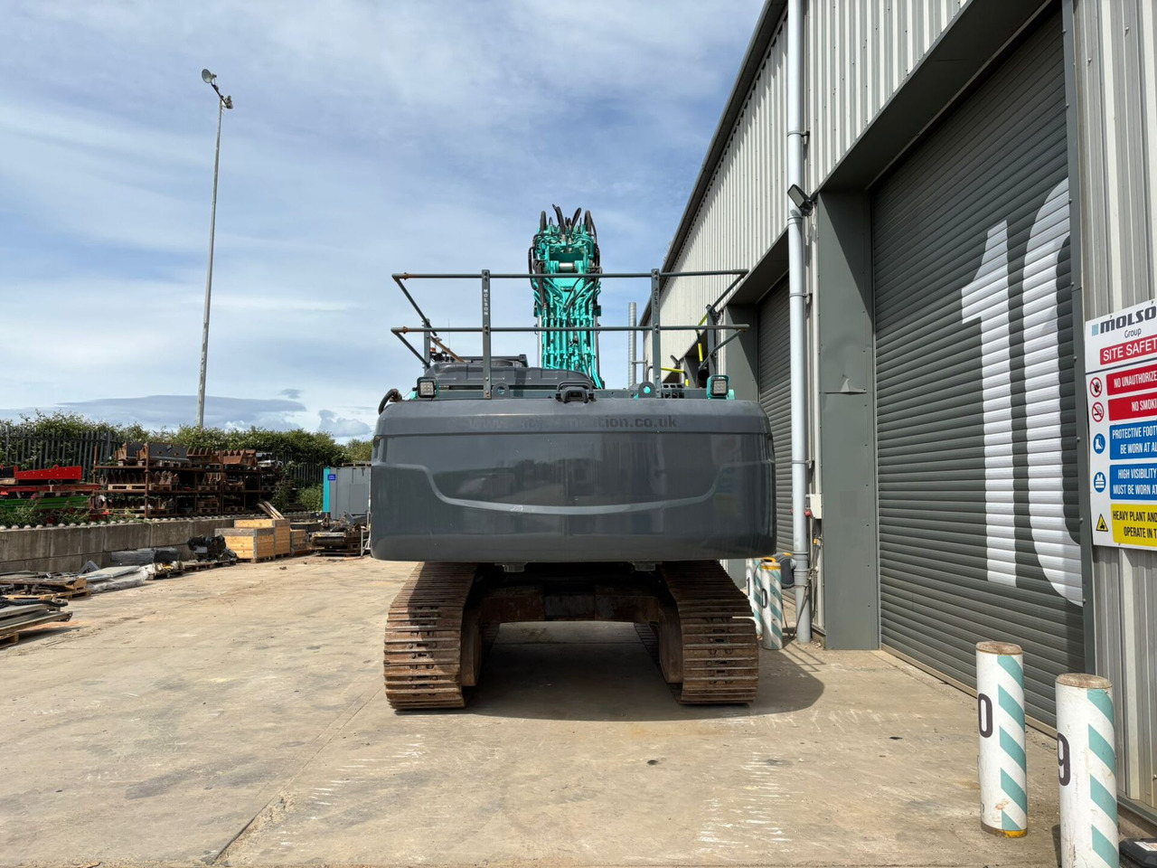 Kobelco SK400DLC-10 25m 3 Piece Demolition Arm - Bager gusjeničar: slika Kobelco SK400DLC-10 25m 3 Piece Demolition Arm - Bager gusjeničar Kobelco SK400DLC-10 25m 3 Piece Demolition Arm - Bager gusjeničar: slika Kobelco SK400DLC-10 25m 3 Piece Demolition Arm - Bager gusjeničar