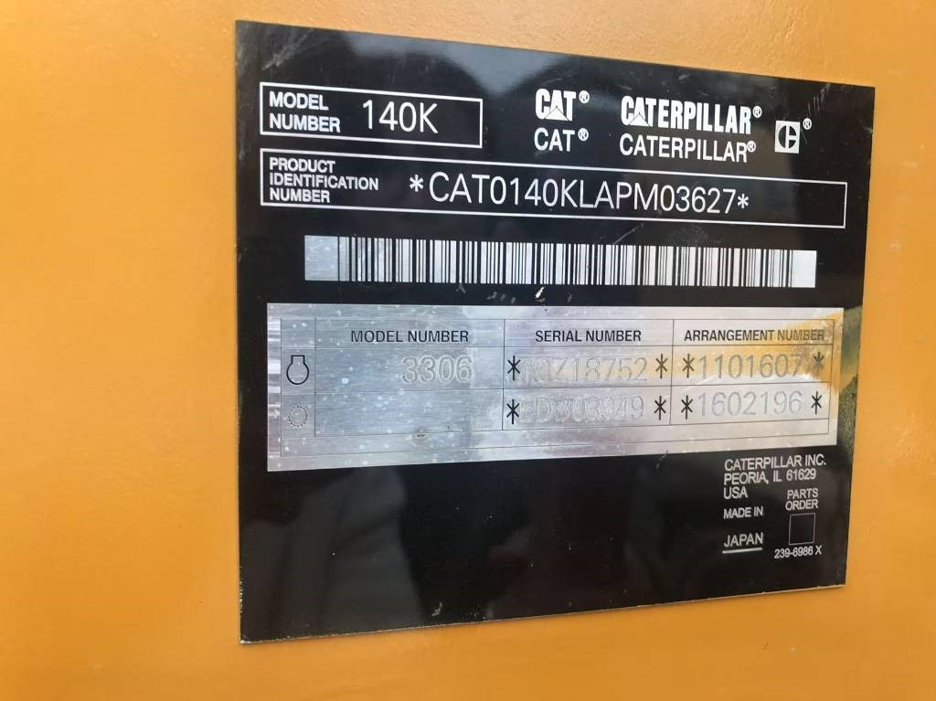 CAT 140k - Grejder: slika CAT 140k - Grejder CAT 140k - Grejder: slika CAT 140k - Grejder