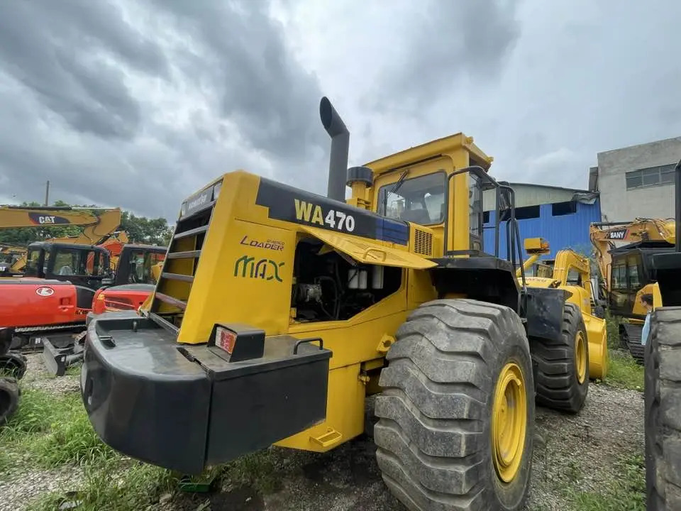 Komatsu WA470 - Utovarivač na kotačima: slika Komatsu WA470 - Utovarivač na kotačima Komatsu WA470 - Utovarivač na kotačima: slika Komatsu WA470 - Utovarivač na kotačima