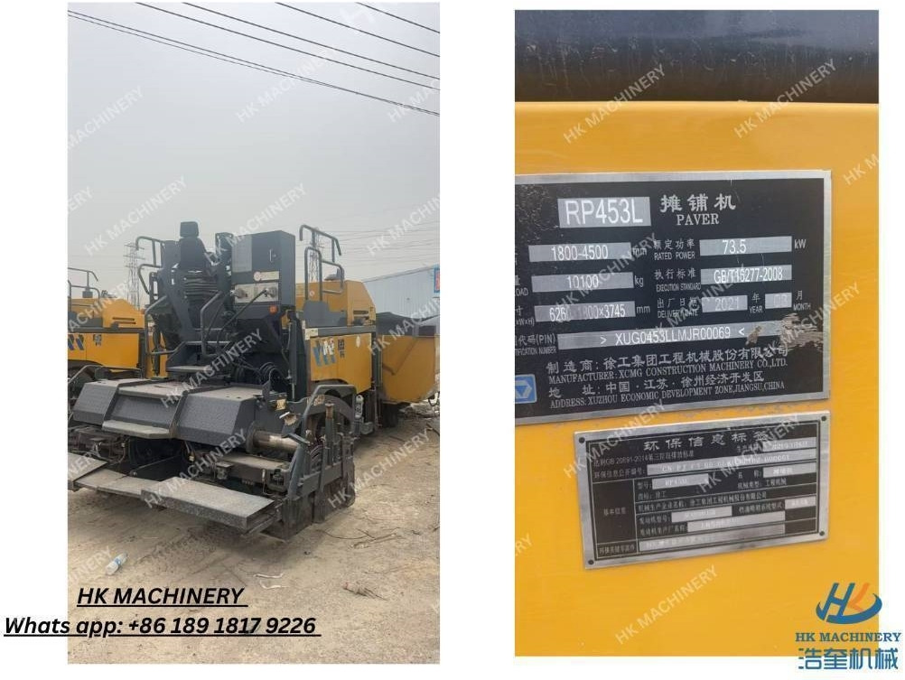 XCMG RP 453 L - Finišer za asfalt: slika XCMG RP 453 L - Finišer za asfalt XCMG RP 453 L - Finišer za asfalt: slika XCMG RP 453 L - Finišer za asfalt