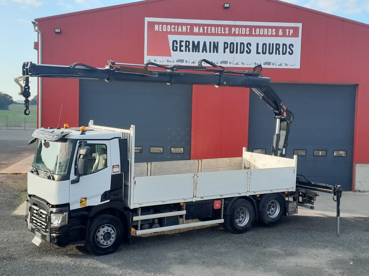 Renault C380 6x2 DTI11 6x2 Standard platform Truck - Kamion s otvorenim sandukom, Kamion s kranom: slika Renault C380 6x2 DTI11 6x2 Standard platform Truck - Kamion s otvorenim sandukom, Kamion s kranom Renault C380 6x2 DTI11 6x2 Standard platform Truck - Kamion s otvorenim sandukom, Kamion s kranom: slika Renault C380 6x2 DTI11 6x2 Standard platform Truck - Kamion s otvorenim sandukom, Kamion s kranom