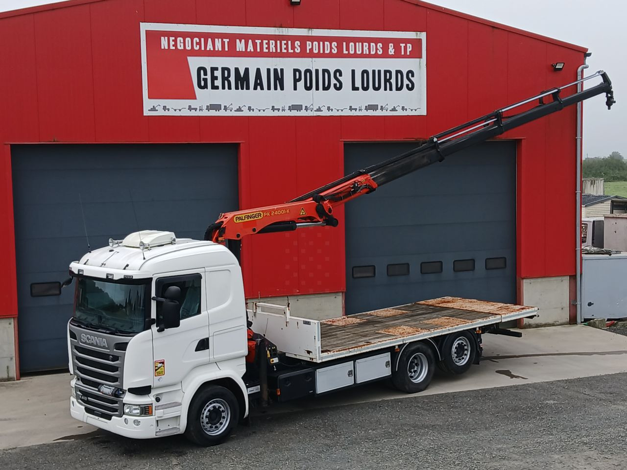SCANIA 410 6x2 Standard platform Truck - Kamion s otvorenim sandukom, Kamion s kranom: slika SCANIA 410 6x2 Standard platform Truck - Kamion s otvorenim sandukom, Kamion s kranom SCANIA 410 6x2 Standard platform Truck - Kamion s otvorenim sandukom, Kamion s kranom: slika SCANIA 410 6x2 Standard platform Truck - Kamion s otvorenim sandukom, Kamion s kranom