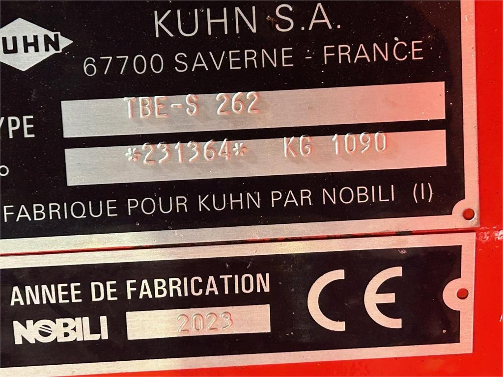 Kuhn TBES262 - Kosilica: slika Kuhn TBES262 - Kosilica Kuhn TBES262 - Kosilica: slika Kuhn TBES262 - Kosilica