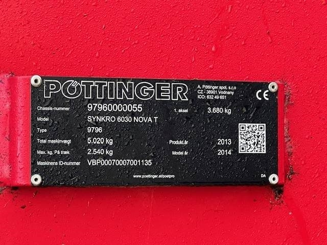 Pöttinger SYNKRO 6030 NOVA T - Drljača: slika Pöttinger SYNKRO 6030 NOVA T - Drljača Pöttinger SYNKRO 6030 NOVA T - Drljača: slika Pöttinger SYNKRO 6030 NOVA T - Drljača