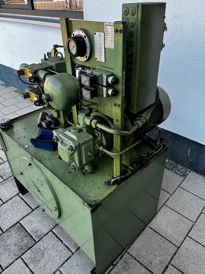 Hydraulikagregat Agregat REXROTH von einer CNC Drehmaschine - Stroj za obradu metala: slika Hydraulikagregat Agregat REXROTH von einer CNC Drehmaschine - Stroj za obradu metala Hydraulikagregat Agregat REXROTH von einer CNC Drehmaschine - Stroj za obradu metala: slika Hydraulikagregat Agregat REXROTH von einer CNC Drehmaschine - Stroj za obradu metala