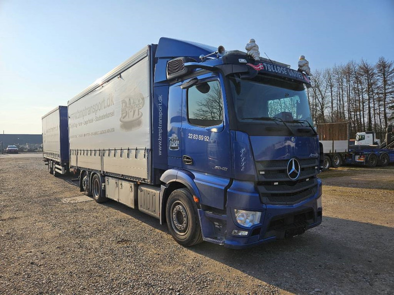 Kamion s ceradom Mercedes-Benz Actros 2540 L // Lift // ACC: slika Kamion s ceradom Mercedes-Benz Actros 2540 L // Lift // ACC