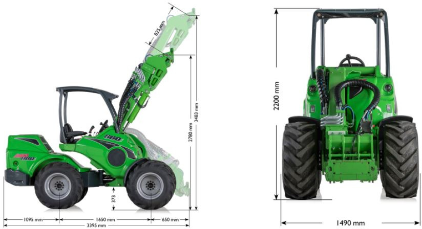 Avant 860i - Zglobni utovarivač: slika Avant 860i - Zglobni utovarivač Avant 860i - Zglobni utovarivač: slika Avant 860i - Zglobni utovarivač