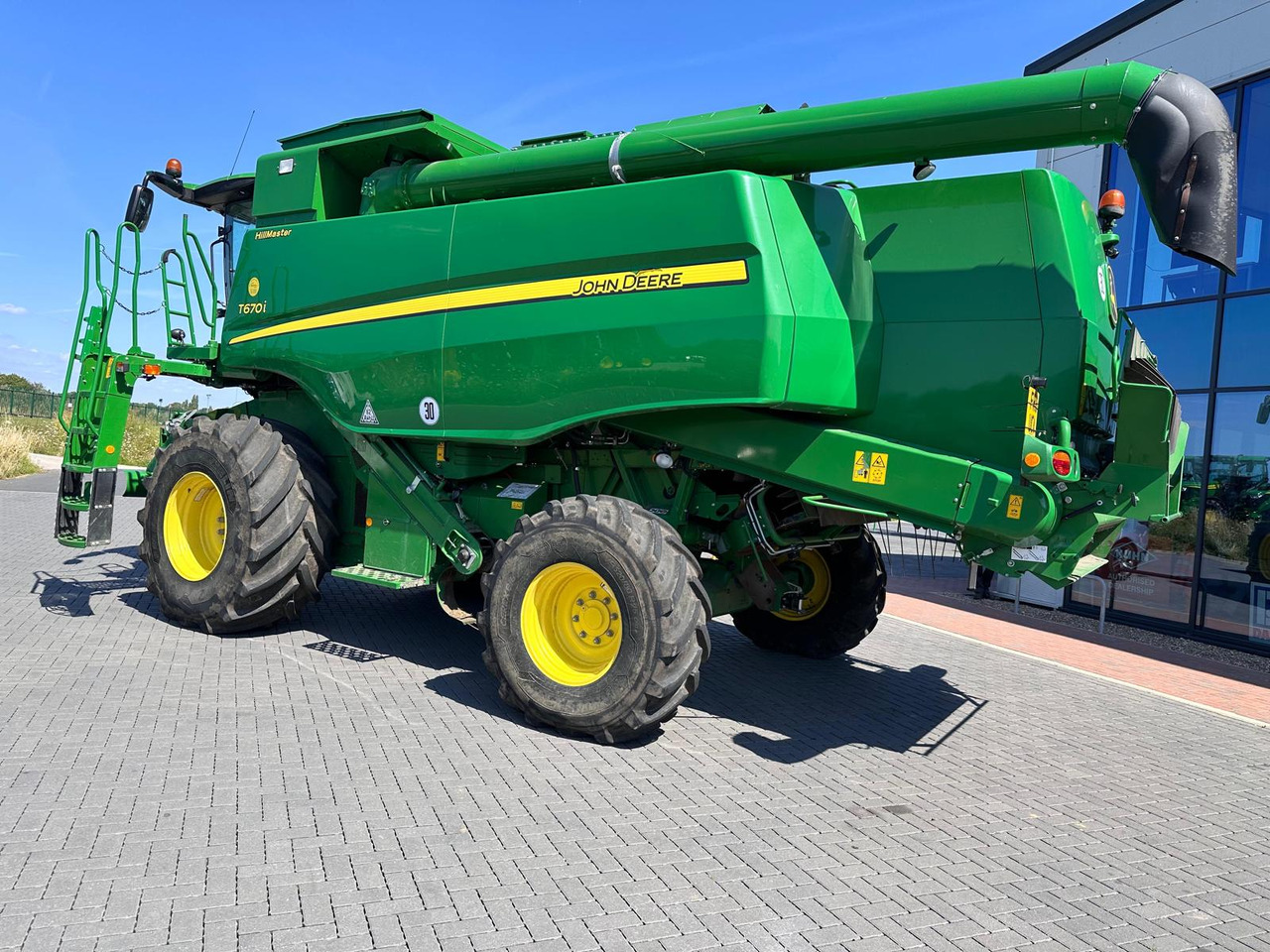 Kombajn za žetvu John Deere T670i HM: slika Kombajn za žetvu John Deere T670i HM