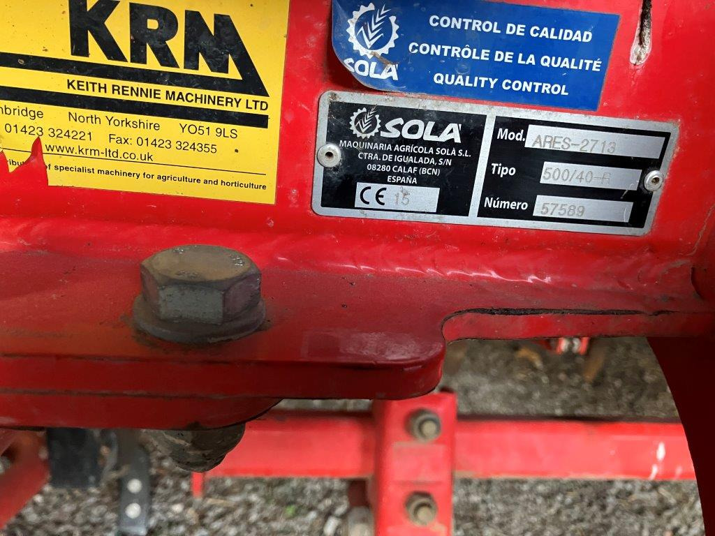 KRM Sola Ares 2713 4.8mtr tine drill - Oprema za sijanje: slika KRM Sola Ares 2713 4.8mtr tine drill - Oprema za sijanje KRM Sola Ares 2713 4.8mtr tine drill - Oprema za sijanje: slika KRM Sola Ares 2713 4.8mtr tine drill - Oprema za sijanje