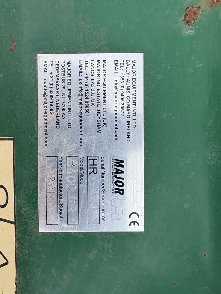 Vrtna kosilica Major TDR20000 6.1m Winged Roller Mower: slika Vrtna kosilica Major TDR20000 6.1m Winged Roller Mower