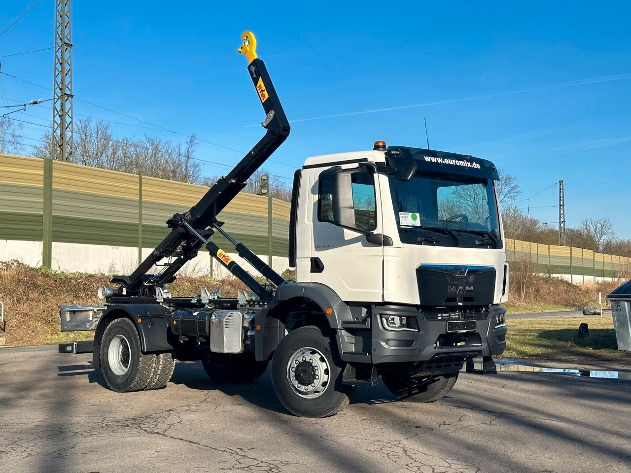 Kamion s kukastom dizalicom, Kamion s kranom MAN TGM 18.320 4x4 Euro 6e Hyva 12-45: slika Kamion s kukastom dizalicom, Kamion s kranom MAN TGM 18.320 4x4 Euro 6e Hyva 12-45