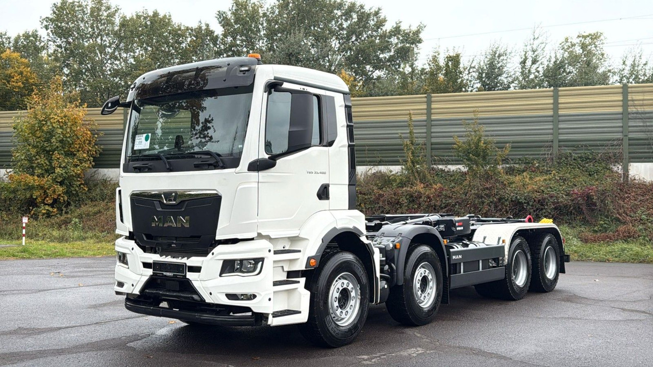 MAN TGS 35.480 8x4 Euro6e Hiab MultLift Abrollkipper - Kamion s kukastom dizalicom, Kamion s kranom: slika MAN TGS 35.480 8x4 Euro6e Hiab MultLift Abrollkipper - Kamion s kukastom dizalicom, Kamion s kranom MAN TGS 35.480 8x4 Euro6e Hiab MultLift Abrollkipper - Kamion s kukastom dizalicom, Kamion s kranom: slika MAN TGS 35.480 8x4 Euro6e Hiab MultLift Abrollkipper - Kamion s kukastom dizalicom, Kamion s kranom
