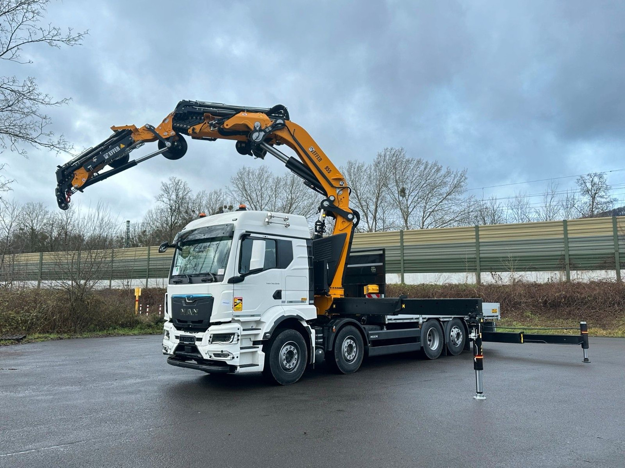 Kamion s kranom MAN TGS 35.520 8X2 Hiab EFFER 955-8s +Jib 6s: slika Kamion s kranom MAN TGS 35.520 8X2 Hiab EFFER 955-8s +Jib 6s