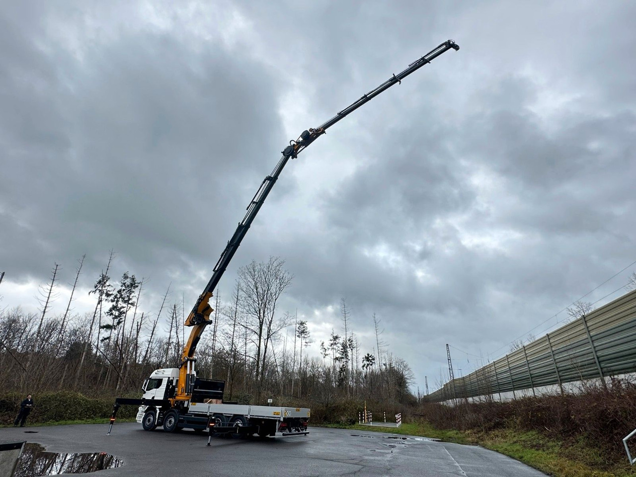 Kamion s kranom MAN TGS 35.520 8X2 Hiab EFFER 955-8s +Jib 6s: slika Kamion s kranom MAN TGS 35.520 8X2 Hiab EFFER 955-8s +Jib 6s
