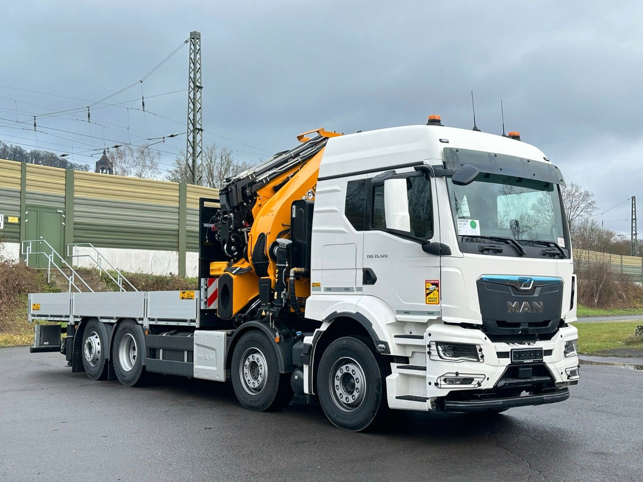 Kamion s kranom MAN TGS 35.520 8X2 Hiab EFFER 955-8s +Jib 6s: slika Kamion s kranom MAN TGS 35.520 8X2 Hiab EFFER 955-8s +Jib 6s