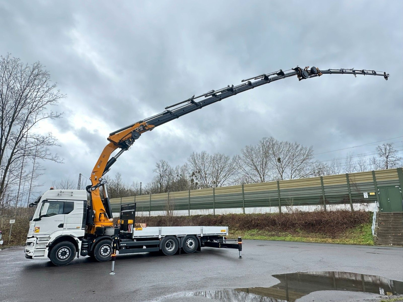Kamion s kranom MAN TGS 35.520 8X2 Hiab EFFER 955-8s +Jib 6s: slika Kamion s kranom MAN TGS 35.520 8X2 Hiab EFFER 955-8s +Jib 6s