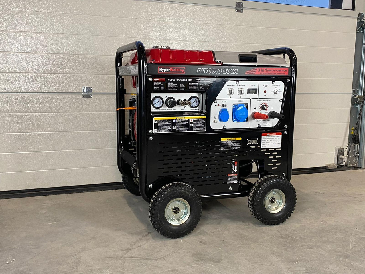 HyperWelding PWC7.0-200A 3 in 1 Multimachine (Generator, Lasapparaat en Luchtcompressor) - Oprema za radionice: slika HyperWelding PWC7.0-200A 3 in 1 Multimachine (Generator, Lasapparaat en Luchtcompressor) - Oprema za radionice HyperWelding PWC7.0-200A 3 in 1 Multimachine (Generator, Lasapparaat en Luchtcompressor) - Oprema za radionice: slika HyperWelding PWC7.0-200A 3 in 1 Multimachine (Generator, Lasapparaat en Luchtcompressor) - Oprema za radionice