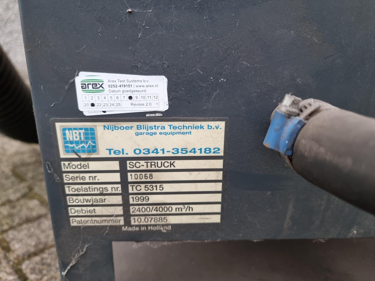NBT SC-Truck Roetmeter met Slangen - Oprema za radionice: slika NBT SC-Truck Roetmeter met Slangen - Oprema za radionice NBT SC-Truck Roetmeter met Slangen - Oprema za radionice: slika NBT SC-Truck Roetmeter met Slangen - Oprema za radionice