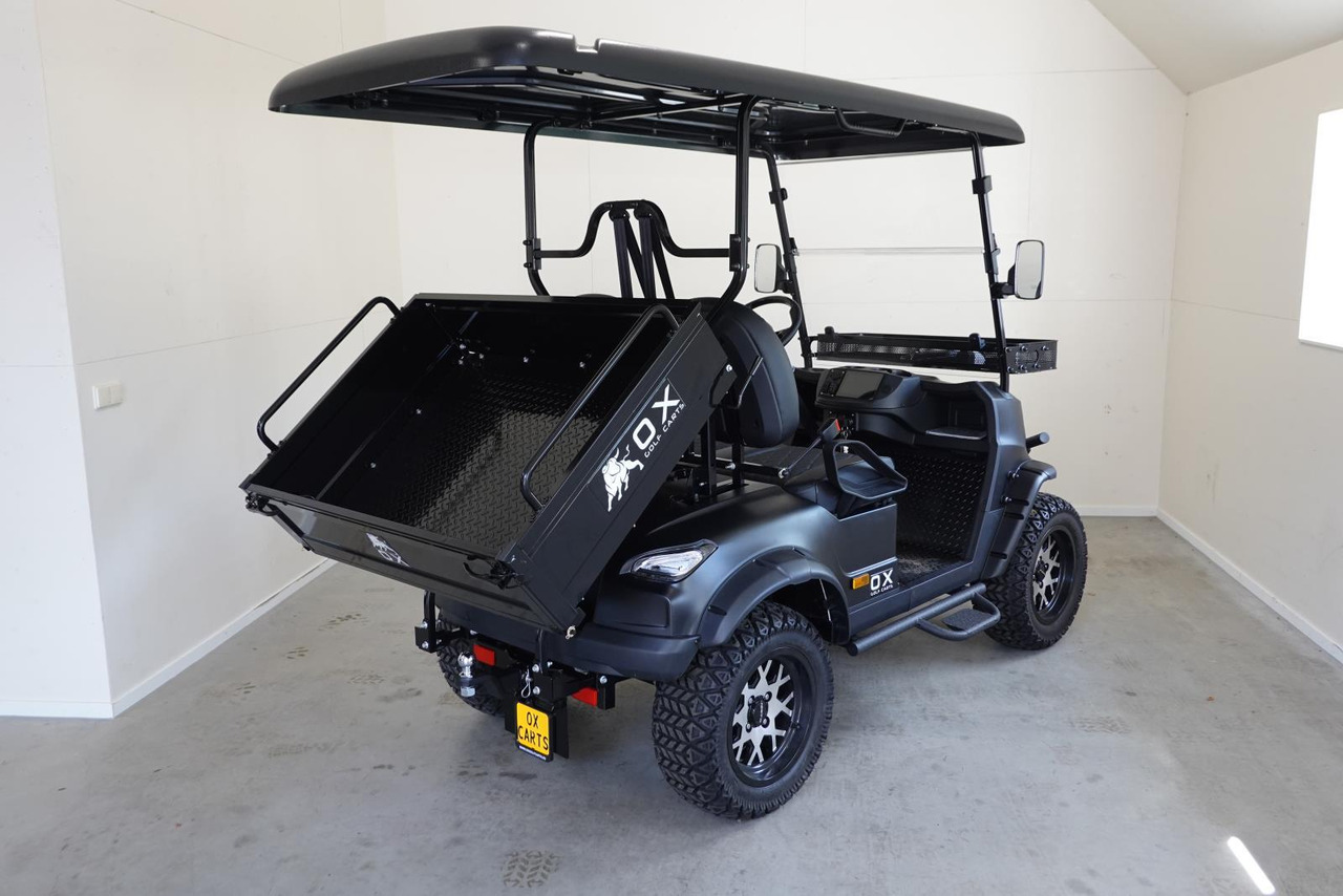 OX KG2L 2-Zits met Kiepbare Laadbak Mat-Zwart Nieuw - Vozilo za golf terene: slika OX KG2L 2-Zits met Kiepbare Laadbak Mat-Zwart Nieuw - Vozilo za golf terene OX KG2L 2-Zits met Kiepbare Laadbak Mat-Zwart Nieuw - Vozilo za golf terene: slika OX KG2L 2-Zits met Kiepbare Laadbak Mat-Zwart Nieuw - Vozilo za golf terene