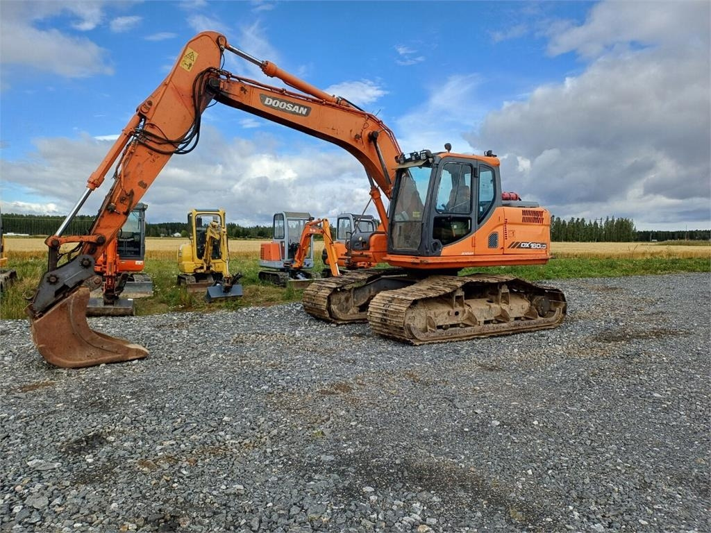 Doosan DX160LC Metsä alustalla - Bager gusjeničar: slika Doosan DX160LC Metsä alustalla - Bager gusjeničar Doosan DX160LC Metsä alustalla - Bager gusjeničar: slika Doosan DX160LC Metsä alustalla - Bager gusjeničar
